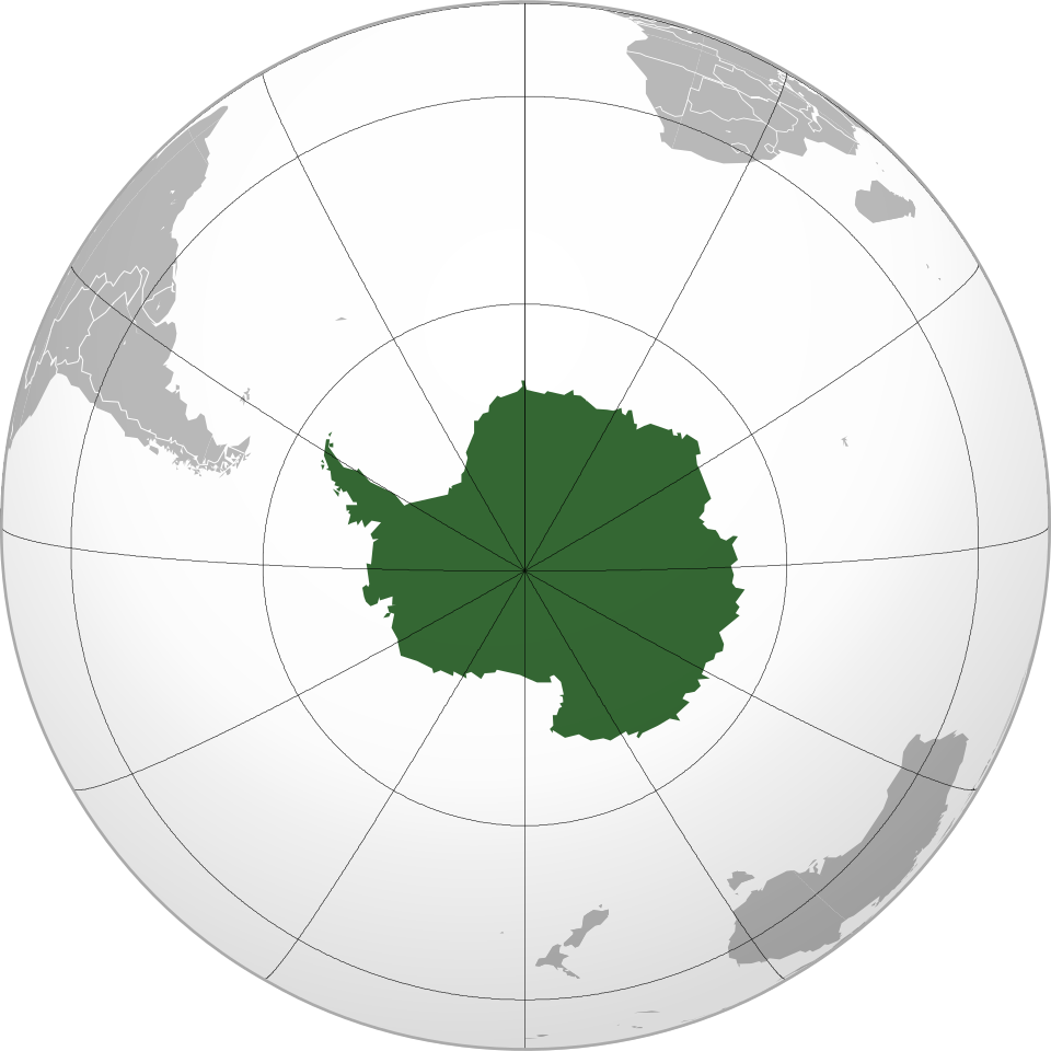 Antarctica from satellite, NASA Blue Marble composite