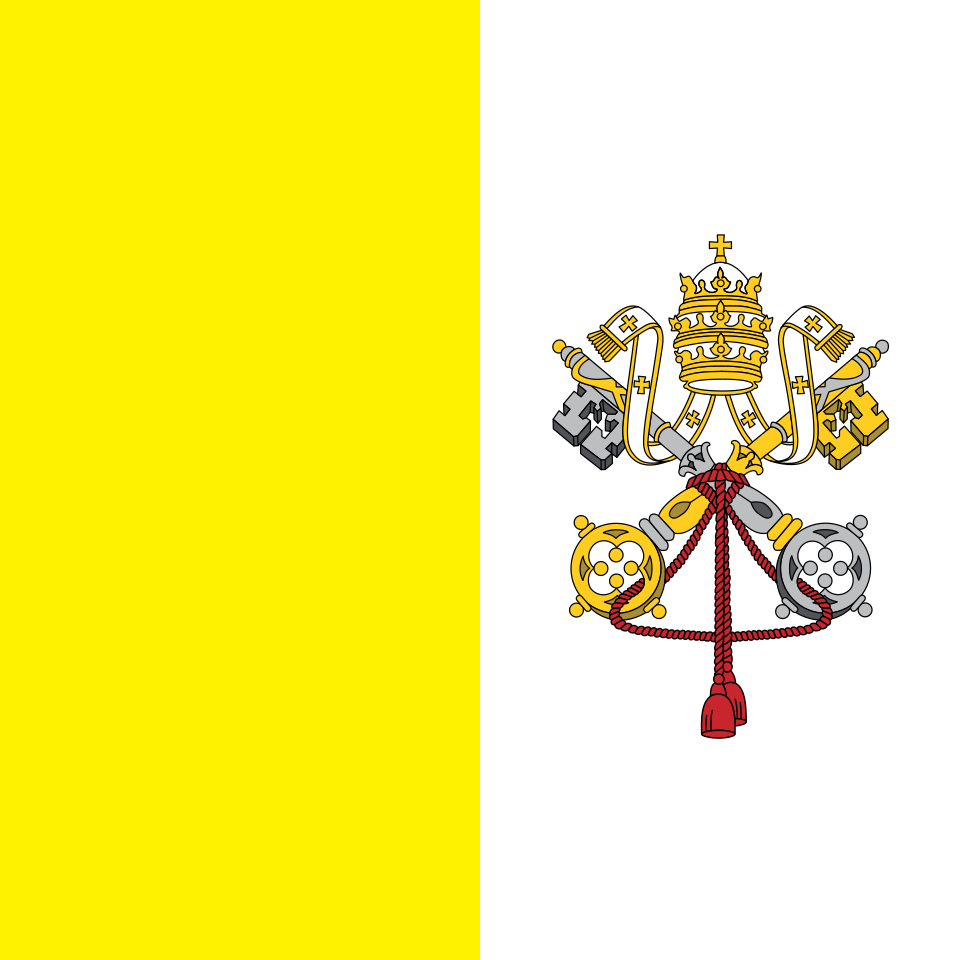 St. Peter's Square, Vatican City, aerial view