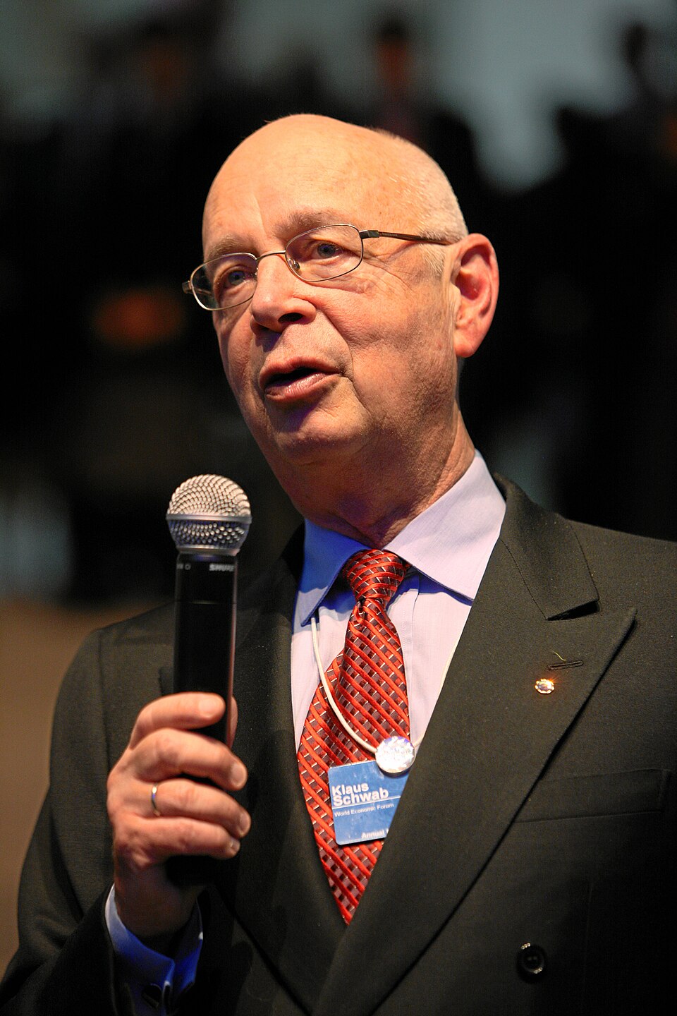 Klaus Schwab, founder and executive chairman of the World Economic Forum