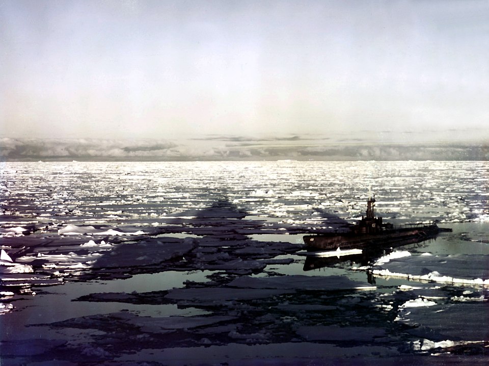 US Navy aircraft and ships during Operation Highjump, Antarctica, 1946-47
